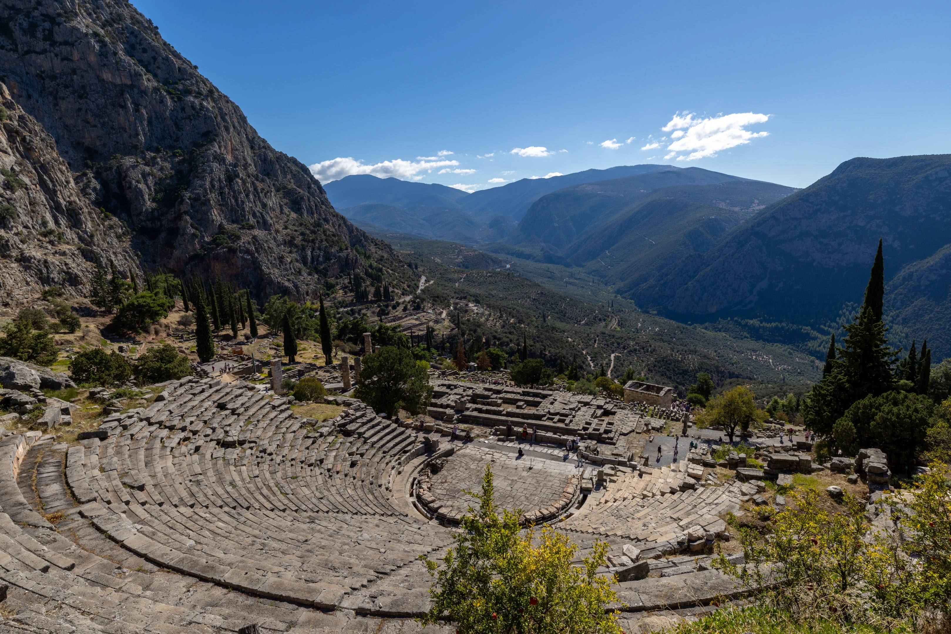 Ancient theatre, Delphi, Greece